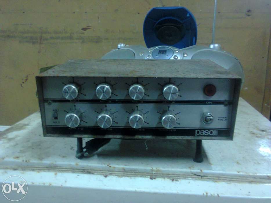 Pré - amplificador mixer da Paso
