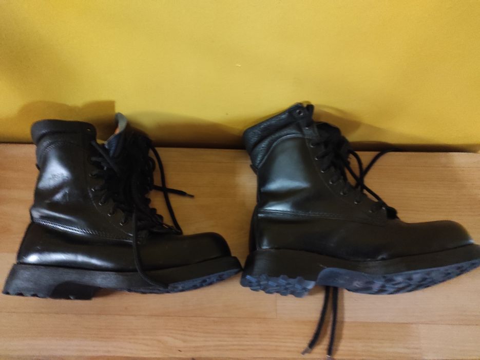 Buty skórzane ala glany