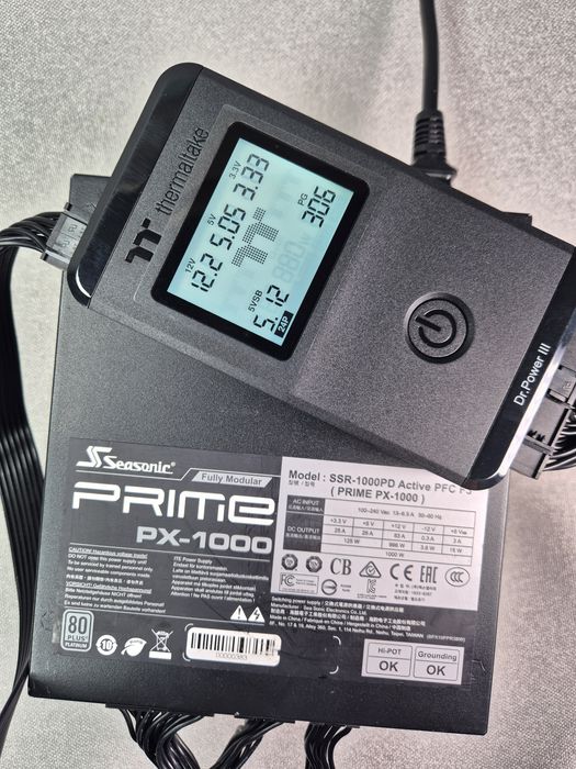 Seasonic Prime PX-1000 Platinum (SSR-1000PD) 80Plus 1000Вт