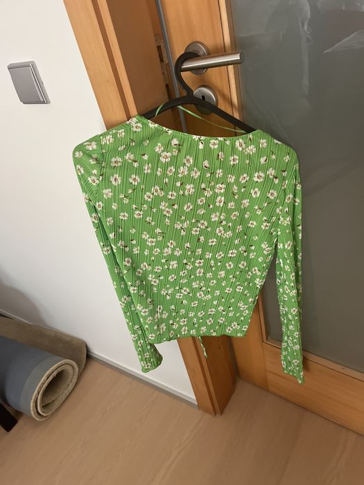 Blusa florida verde