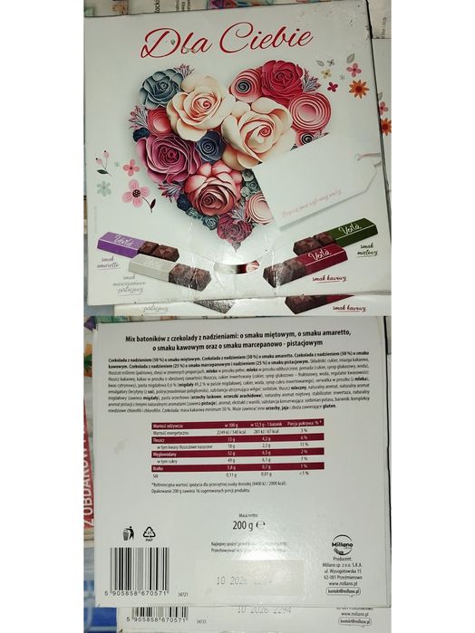 Merci słodycze różne