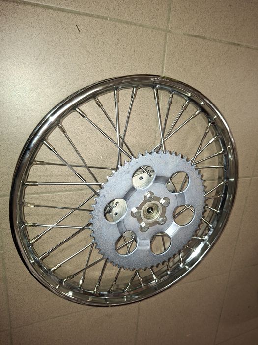 Odnowione wycentrowane kolo tyl r17" romet ogar 200,3 biegowy  pl