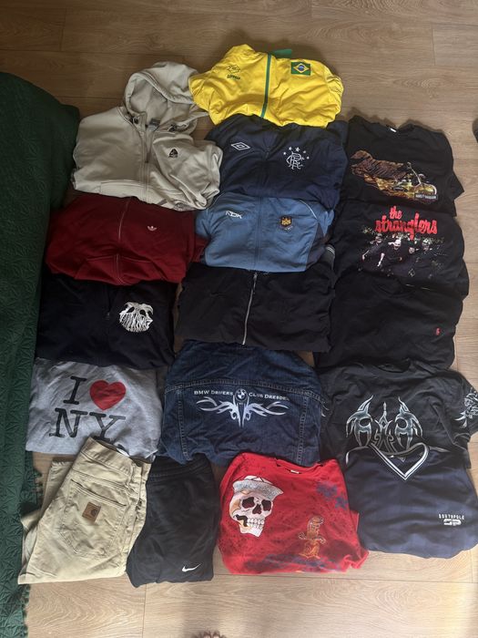 Zestaw Zarobkowy ubran Bulk nike swag football 17 rzeczy