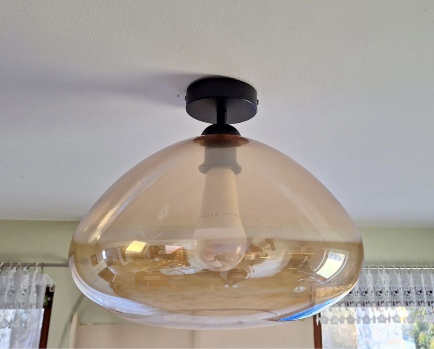 lampa wisząca szklana nowoczesna sufitowa
