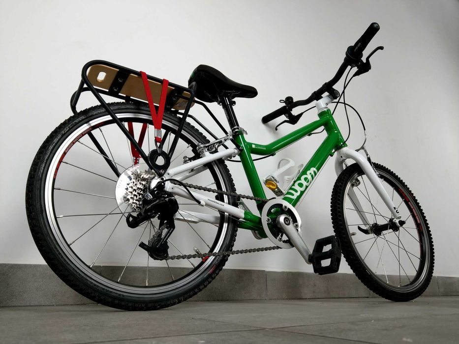 Rower WOOM 4 - bagażnik - nowa przerzutka -  Stan: Bardzo Dobry!