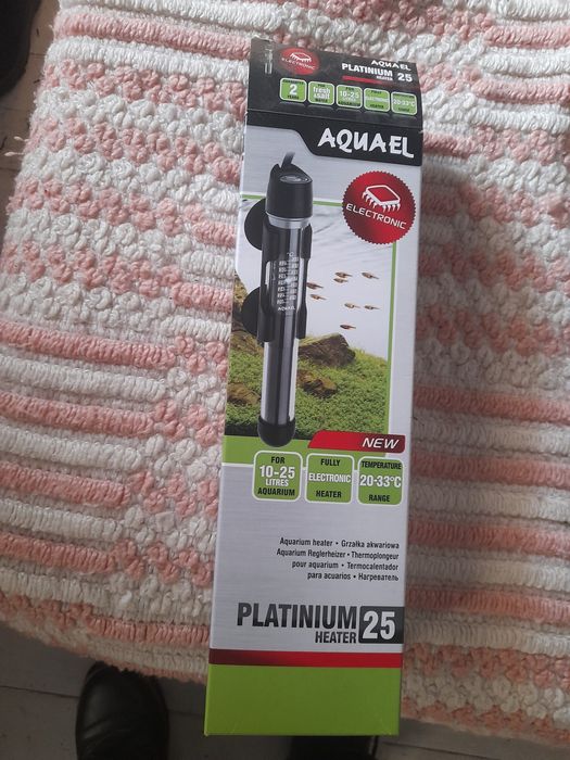 aquecedor eletrônico de aquário AQUAEL Platinium 25