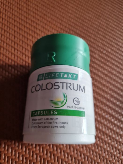 Kapsułki colostrum firmy LR