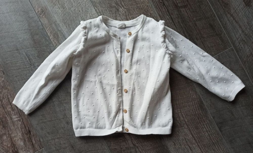 Sweterek dziewczęcy H&M 92