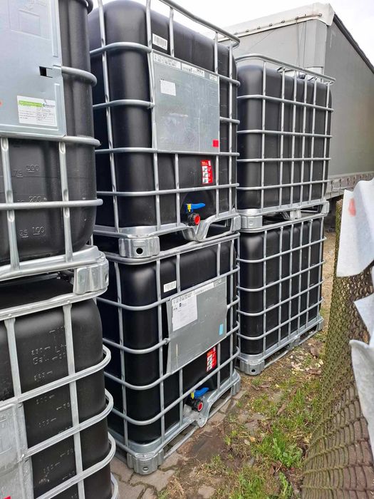 Mauzer Zbiornik 1000L 800L 600L Transport Biały/Czarny