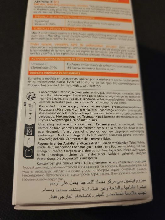 SVR Ampule anti-ox serum z wit. C