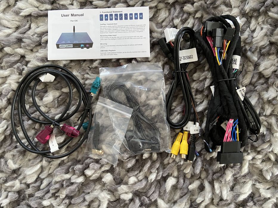 Бездротовий CarPlay / Android Auto для BMW Mini (CIC System)