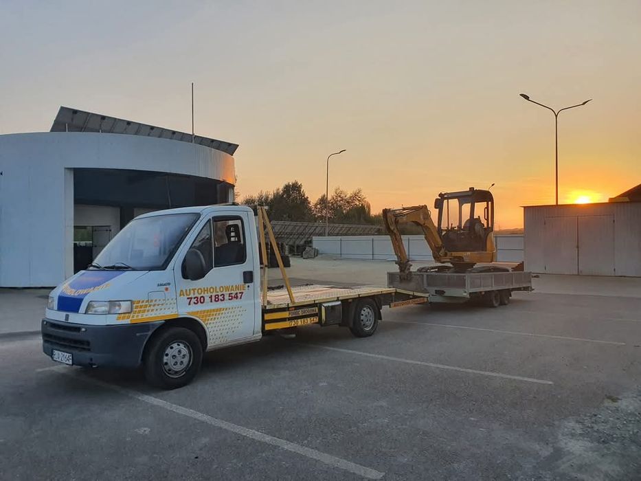 Pomoc drogowa/transport maszyn i pojazdów