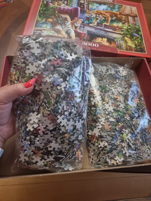 Пазли 3000 елементів.