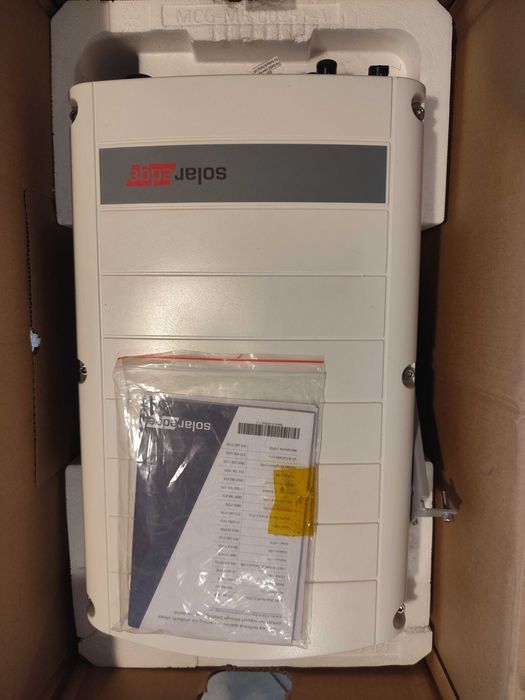 Falownik Solar Edge na gwarancji