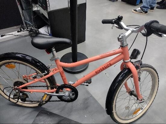 Bicicleta de Trekking Criança 6-9 Anos RIVERSIDE 500 20 Polegadas