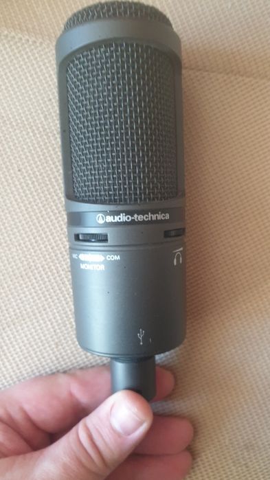 Студійний конденсаторний Мікрофон audio-technica at2020 usb+