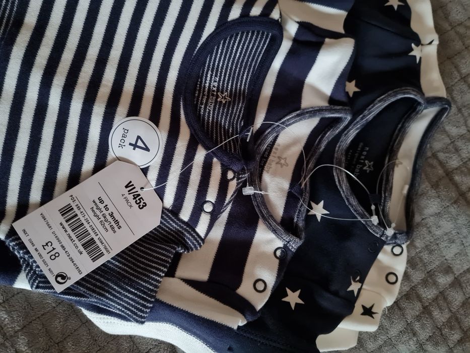 4pak Rampersów- Next, 62cm
