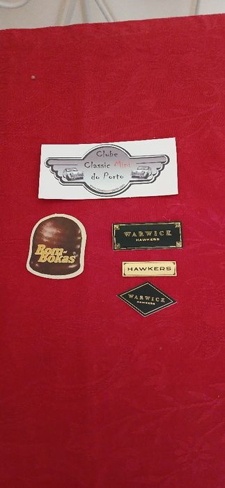 Conjunto de 5 autocolantes