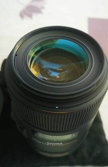 Lente Sigma 105mm/f.2,8 DG OS Macro HSM encaixe Nikon