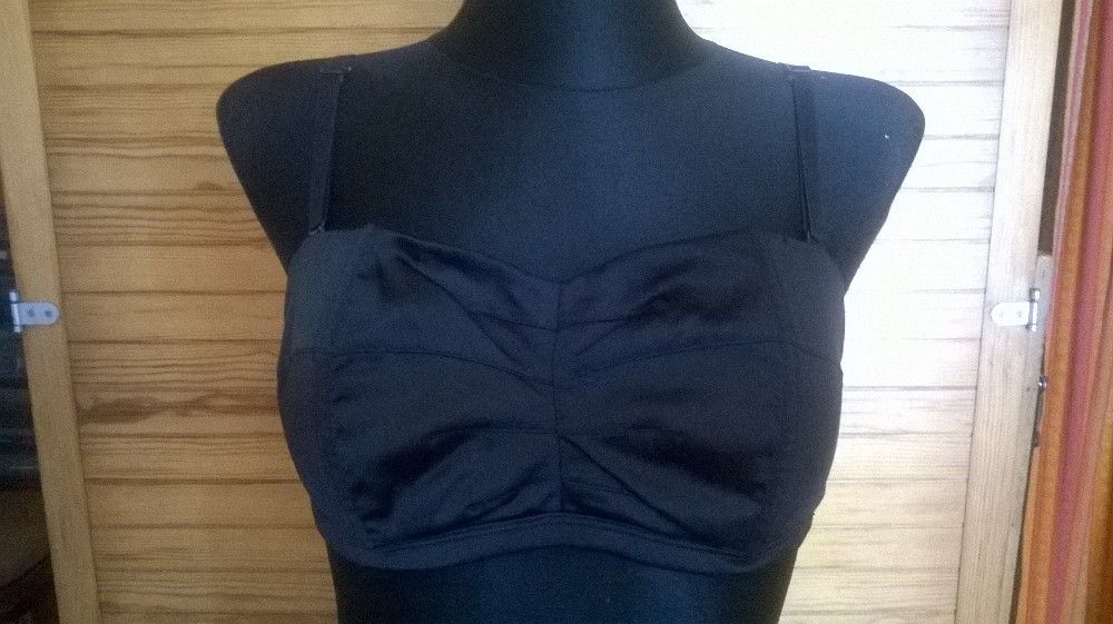 bralet czarny top 85B