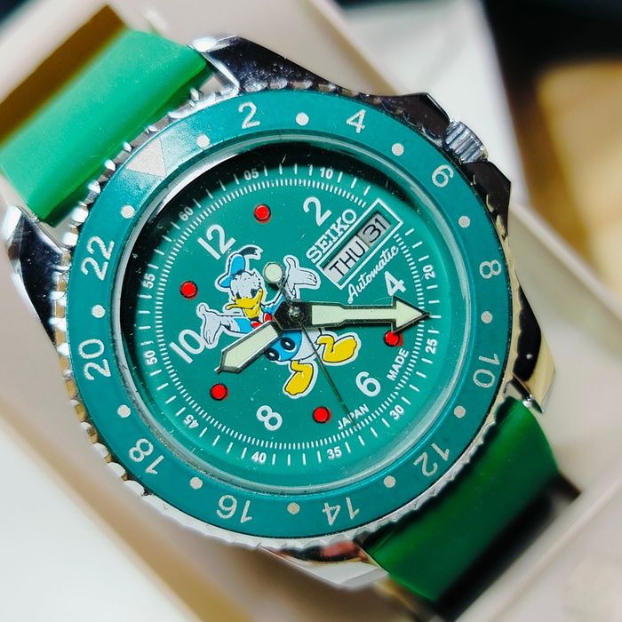 Zegarek Seiko Kaczor Donald Duck automat automatyczny automatic