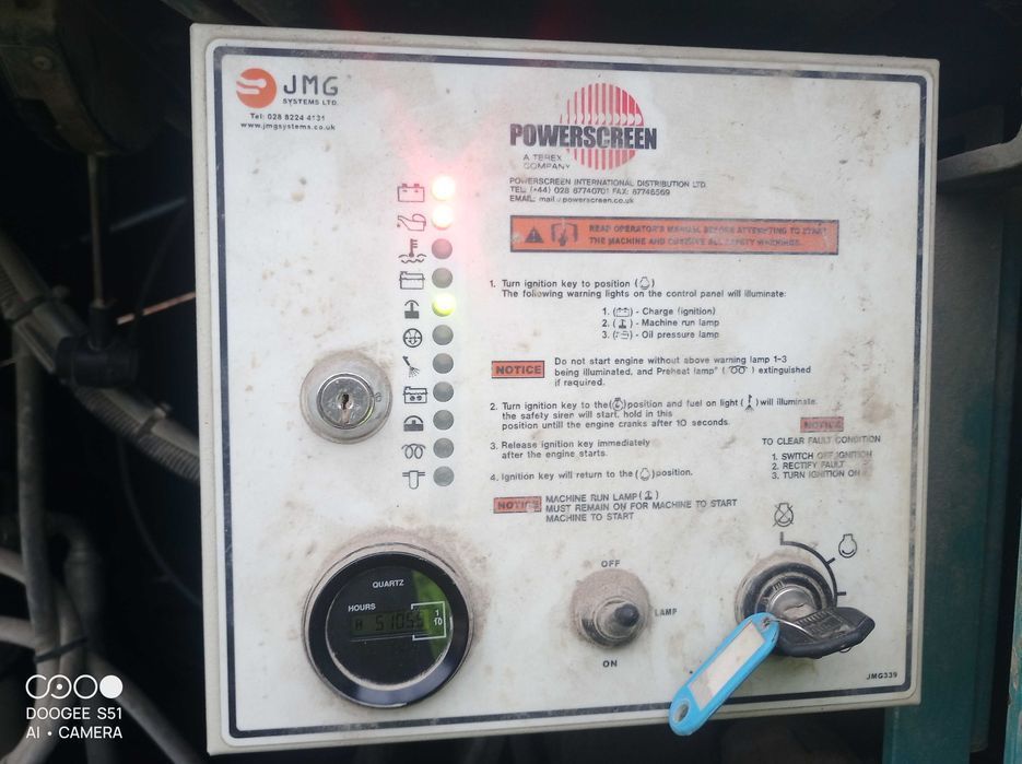 Przesiewacz Powerscreen  Chieftain 1700 , 4 frakcje,  3 pokłady