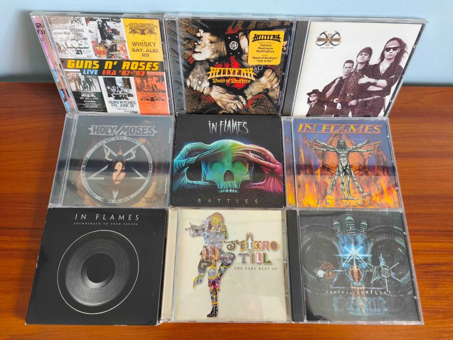 CDs de Metal/Rock 10
