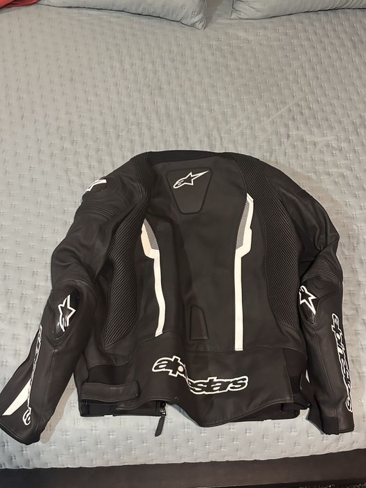 Casaco Alpinestars Missile V2 em pele – COMO NOVO