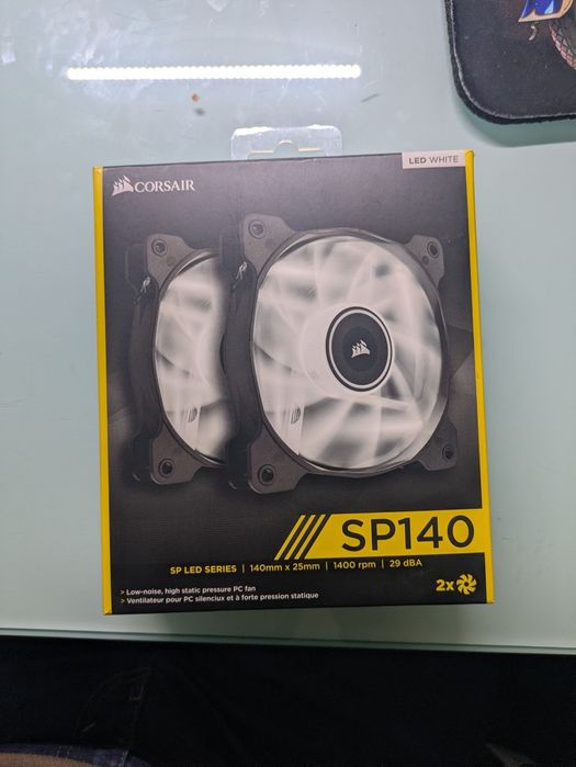 Ventoinhas Corsair SP140 Led