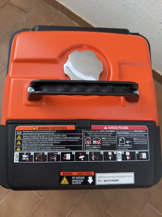 Gerador Inverter GENERGY LIMITED 1000i Como Novo