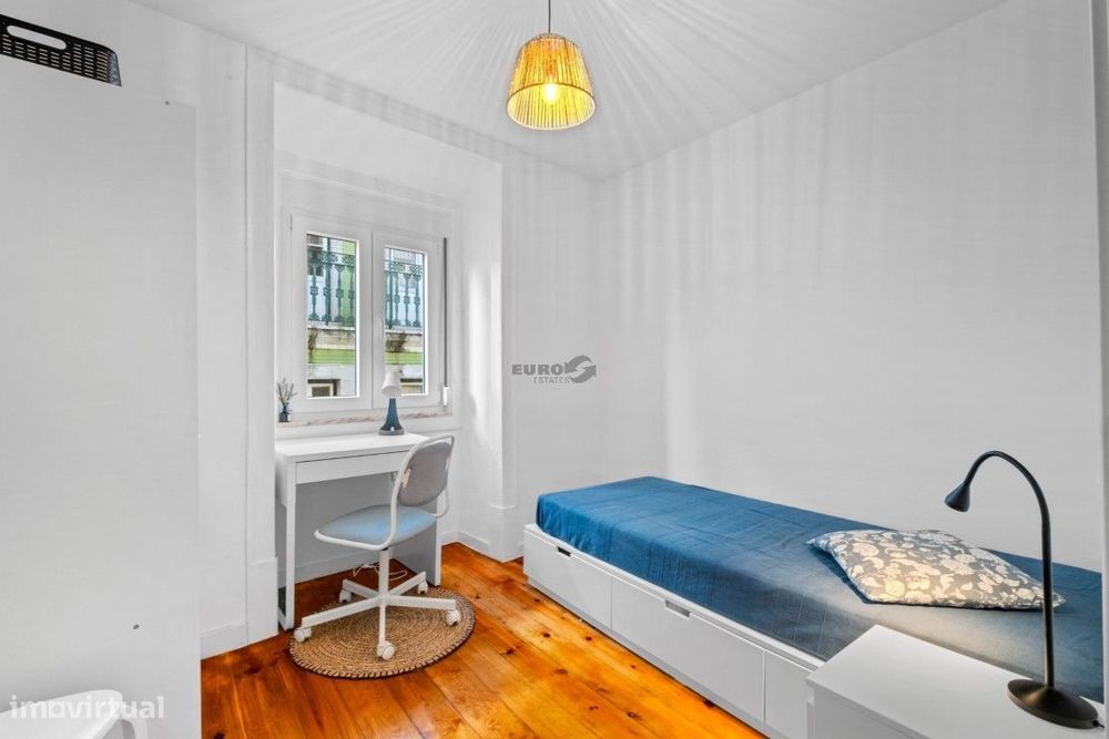 Quartos para Estudantes junto ao Jardim do Campo de Santana