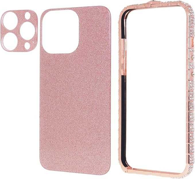 Ramka (bumper) Dmaos do Apple iPhone 13 Pro Max różowy