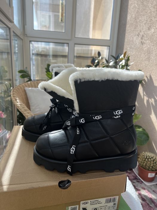 Ugg уггі натуральна шкіра хутро