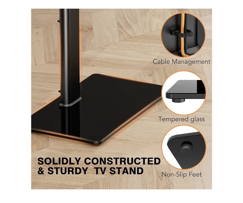 Suporte TV de chão até 45kg