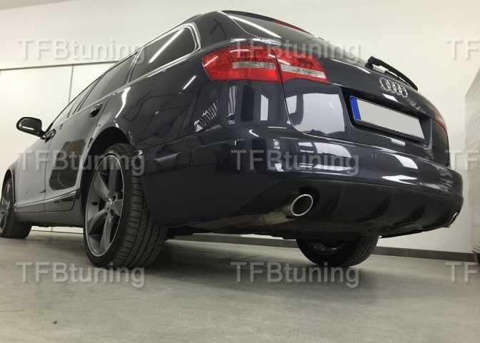 Dyfuzor zderzaka tył Audi A6 C6 2009 -2011 ver 1 TFB TUNING