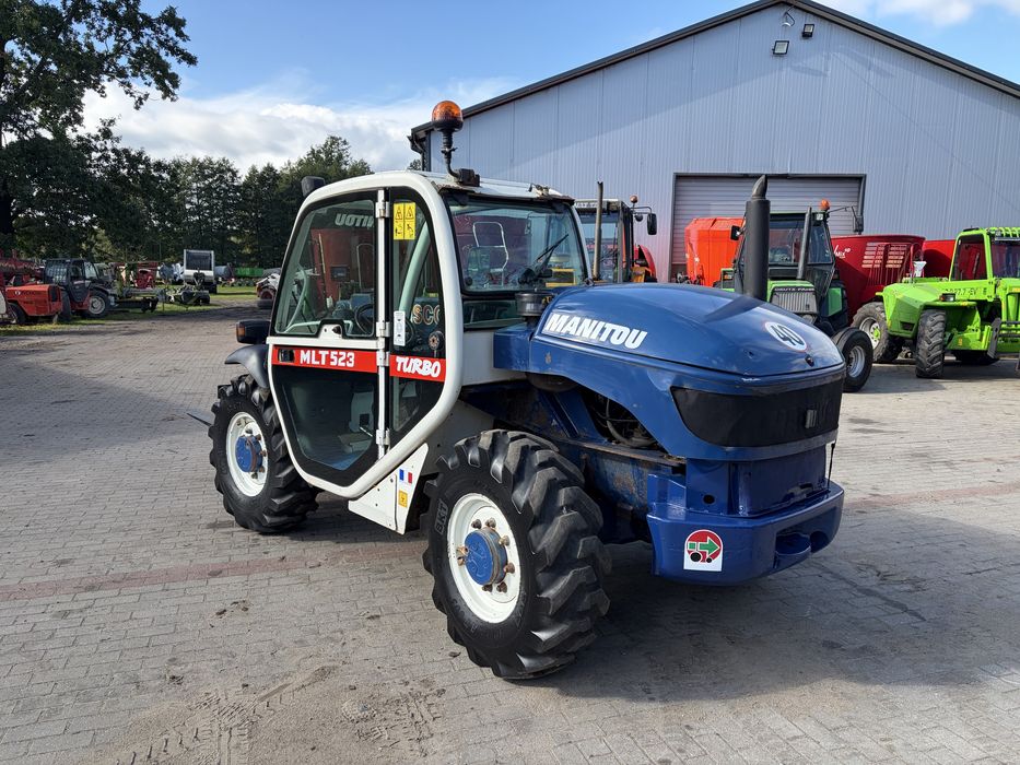 Mini ładowarka teleskopowa Manitou MLT 523 turbo