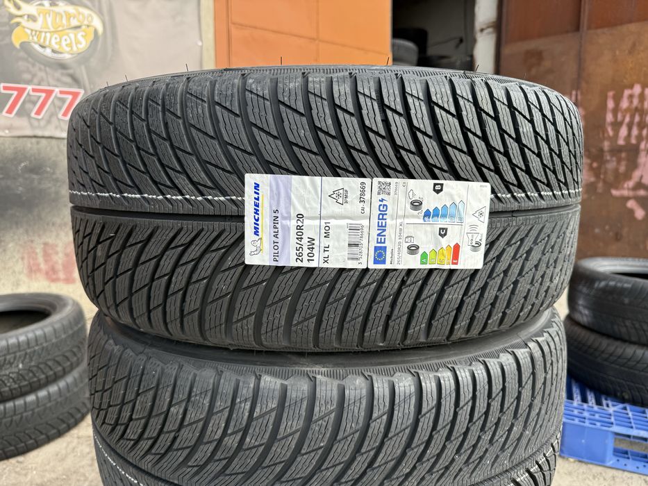 265/40 r20 Michelin Alpin 5 MO1 НОВАЯ 24 год