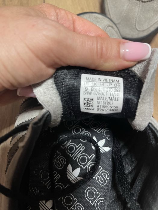 Кросівки чоловічі натуральна замша adidas