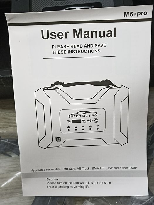 Super MB Pro M6+ V2025.09 Full com acessórios.