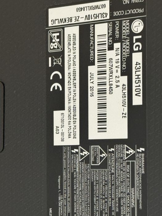 Smart tv lg 55 usada