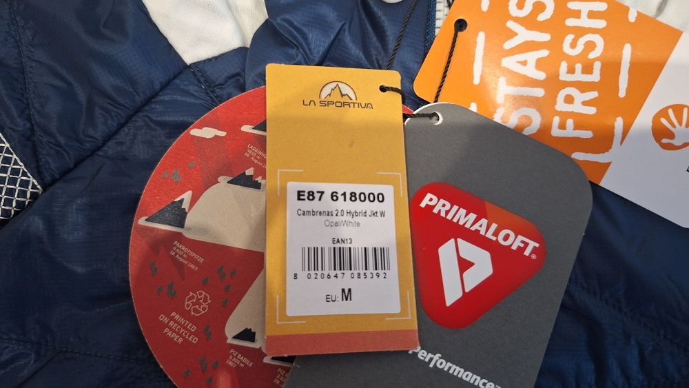 Damska Kurtka La Sportiva Cambrenas 2.0 Hybrid  jkt w Opal/White