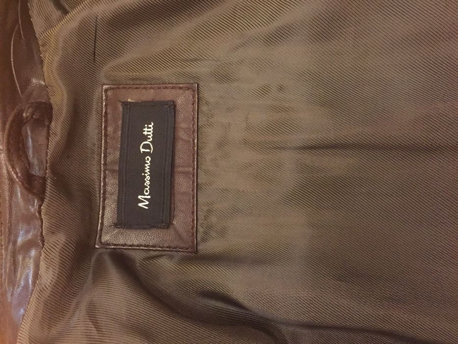 Casaco de cabedal Massimo Dutti