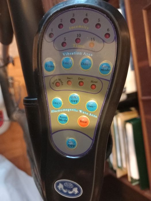 Vibro fit, maquina vibratoria de ativação sanguínea e muscular.