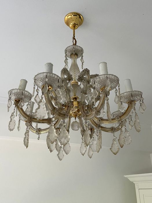 Lustre para 8 Lâmpadas