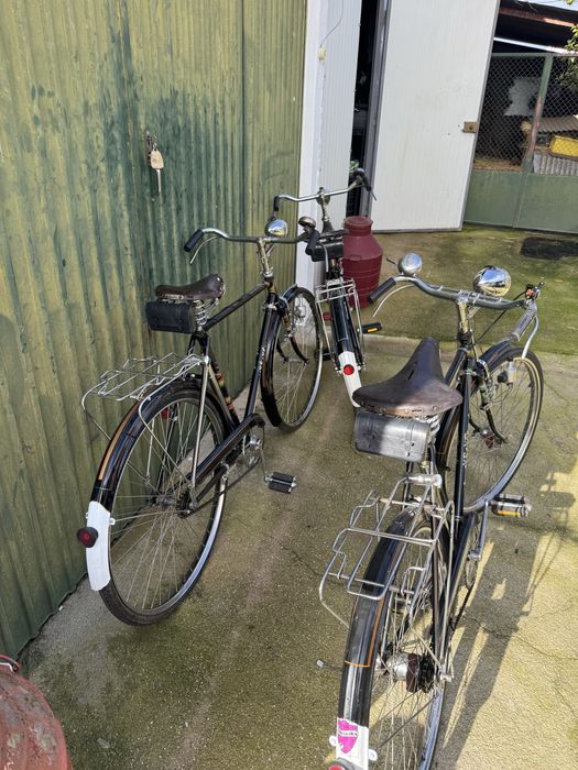 Bicicletas pasteleleira e militar suica