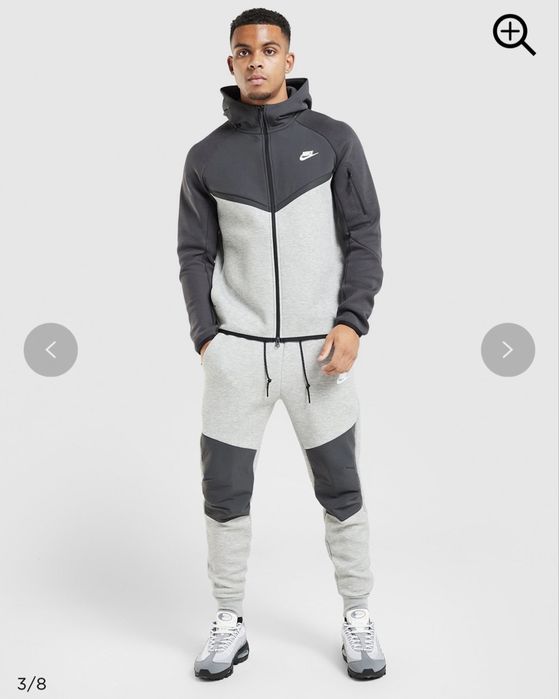 Оригінал   Кофта  Nike Tech Fleece Grey 2026р  IH4302-063 /S, M, L /