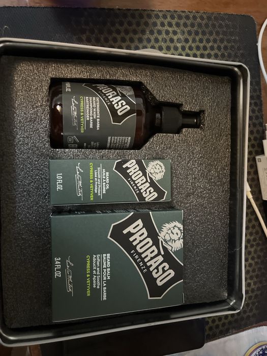 Набор косметики Proraso Refresh для ухода за бородой