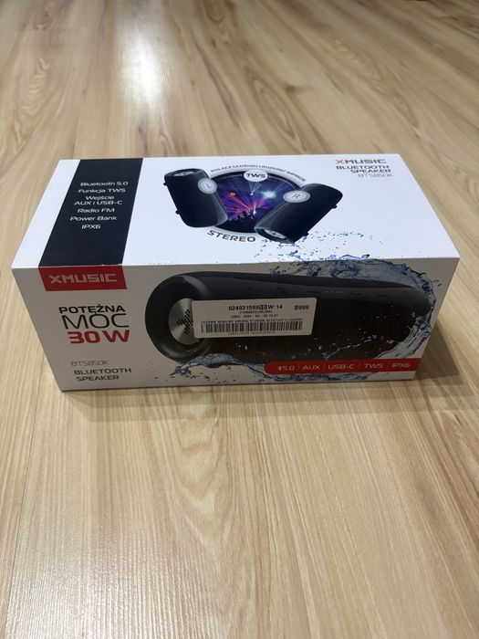 Głośnik przenośny xmusic BTS850K