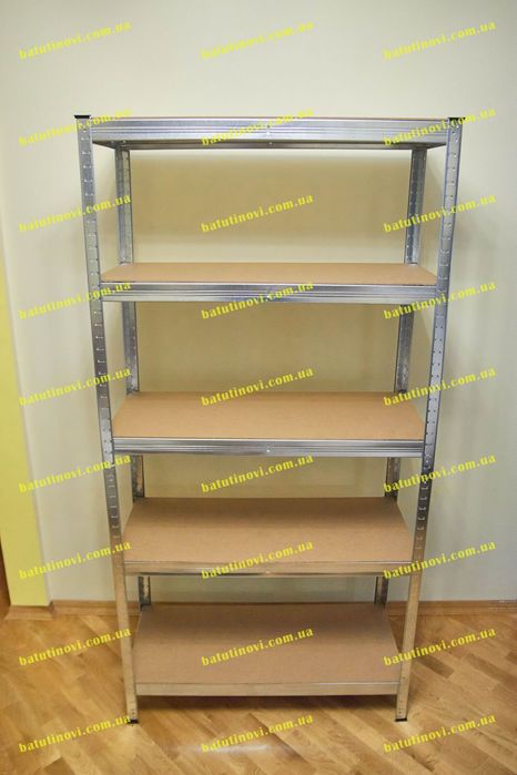 Стелажі металеві розбірні Кутові стелажі 150 / 180 / 220 см висотою