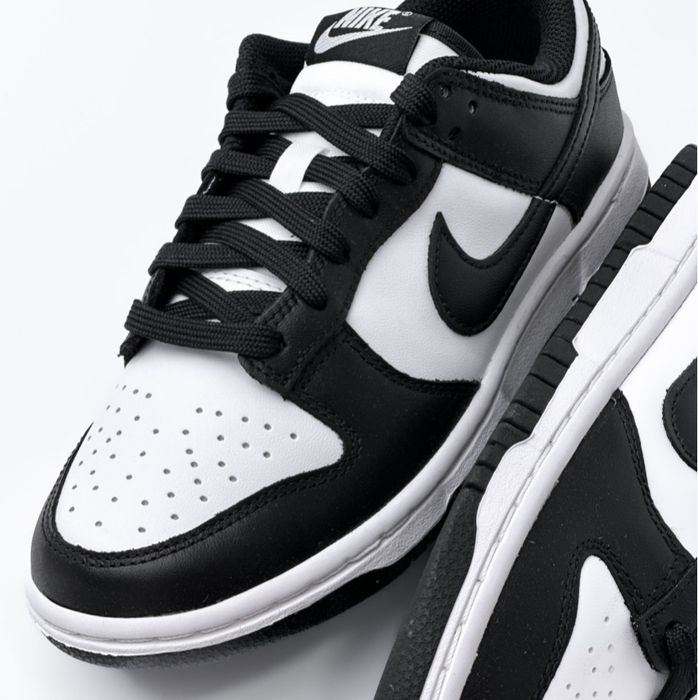 Кросівки кеди Nike Dunk Low Retro White Black Panda оригінал опт нові
